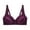 Purple, variant on Bras for Women Front Closure, High Support Adjustable Strap Full Coverage Up Bras Comfortable No Underwire S, Wireless Bra, Front Closure Bras for Women, Bras (Purple, 42)