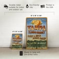 thumbnail image 5 of Tampa, Florida, Orange Grove Vintage Sign (12x18 Aluminum Art, Indoor Outdoor Metal Sign Decor), 5 of 5