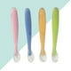 thumbnail image 5 of 4 cucharas de silicona para alimentación infantil (rosa, verde, azul y naranja, 1 de cada una), 5 of 5