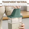 thumbnail image 4 of Qiopertar Flash Deals of the Day Airtight Food Storage Containers, Kitchen Airtight Jars With Lid Storage Box, Stackable Food Containers Kitchen Cabinets Organize Pet Food Treats, 4 of 5