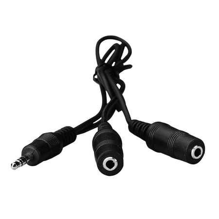 UPC: 0610356080009 | Califone ST Stereo Audio Splitter  Black  Each
