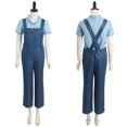 thumbnail image 1 of Pearl Cosplay Costume Horror Movie Women Dresses Top Pants Halloween Party Clothes For Ladies Fantasia Role Play Clothes, 1 of 4