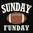 thumbnail image 2 of CafePress - Sunday Funday Maternity T Shirt - Maternity Dark T-Shirt, 2 of 3