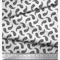 thumbnail image 3 of Soimoi Moss Georgette Fabric Floral & Paisley Print Fabric by the Yard 42 Inch Wide, 3 of 3