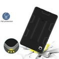 thumbnail image 5 of GSFY Case for Samsung Galaxy Tab A9 8.7 inch 2023 (SM-X110/X115/X117), 3 Layers Shockproof Heavy Duty Rugged Case with Kickstand for Galaxy Tab A9 8.7'' Tablet, Black, 5 of 6