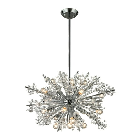 

Elk Home Starburst 26 Wide 19-Light Chandelier - Polished Chrome