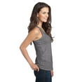 thumbnail image 3 of District Juniors Tri Blend T Back Tank DT250-4XL (Grey Heather), 3 of 6