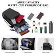 thumbnail image 3 of CHAOYUNYI Water Bottle Holder with Strap for 25/32/40/64 oz, Carrier Sling Bag with Phone Pocket Water Bottle Sleeve for Men Women Hiking Camping Travelling, 3 of 7
