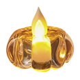 thumbnail image 2 of Set of 2 Electronic Flameless Candles, Mini Simulation Tea Lights, Battery Operated LED Candles, Christmas Table Decor, Safe Fairy Lights, Transparent Votive Candles, 2 of 6