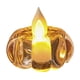 thumbnail image 2 of Xihbxyly Vela Led de Cristal con Efecto Parpadeante Electrónico, Diseño Seguro Sin Llama, Mini Velas Transparentes, Decoración Navideña, Boda, 5,5 X 5,5 X 3,5 Cm (Juego de 2), 2 of 6