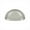 Brushed Nickel, variant on Deltana K43U10B 3" Center to Center Oval Shell Handle Cabinet Pull Oil Rubbed Bronze