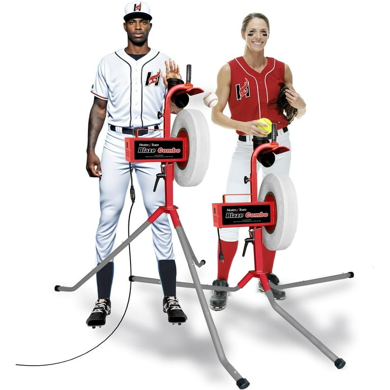 Heater Sports Blaze 70 MPH Baseball & Softball Pitching Machine