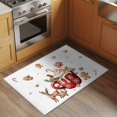 thumbnail image 2 of Christmas Entryway Rug 2'x3'&nbsp; Non Slip Front Door Mats, Xmas Deer Ice Cream Cookies Candy Pine Needles Entrance Rugs Indoor Outdoor Carpet, Washable Floor Mats Small Area Rug for Bedroom Kitchen, 2 of 8