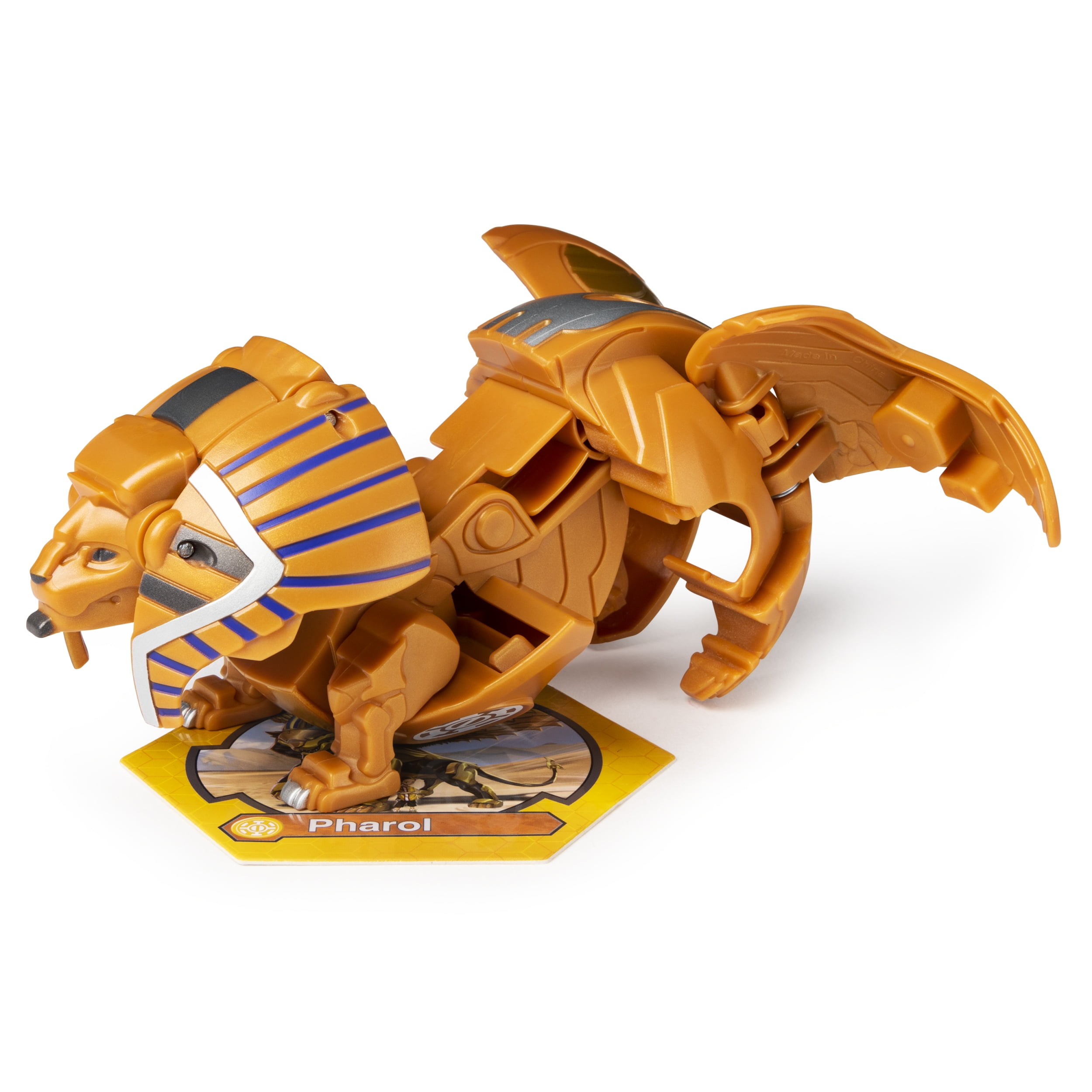 Spin Master - Bakugan Bakugan Evolutions Deka, Pharol (Gold), Jumbo  Collectible Transforming Action Figure And Trading Card, Kids Toys For  Boys, Ages 6 And Up