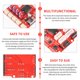 thumbnail image 5 of Dc Motor Driving Shield Expansion Board Red Fr-4 2.54Mm Hembra Header Interface Motor Driving Module Compatible Para Arduino Smart Car Diy,L298P Monstrate TO002854-00, 5 of 7
