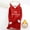 Red, variant on Sweatshirt For Women Hoodies Women's Digital Printed Plush And Thickened Casual Long Sleeved Round Neck Hooded Sweatshirt