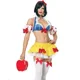 thumbnail image 4 of Disfraz de princesa Blancanieves de dibujos animados para Halloween, Purim, cuento de hadas, actuación en el escenario, Anime, reina de la corte real, vestido elegante, 4 of 5