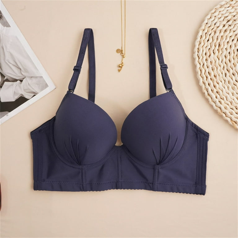 Meichang Bras for Women No Wire Lift T-shirt Bras Seamless Comfortable  Bralettes Elegant Everyday Full Figure Bras 