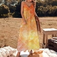 thumbnail image 2 of Mermaid Fish Scales Sleeveless Dress Woman Fashion Long Dresses Women's Summer Suit Dress Summer 2025 Women, 2 of 7
