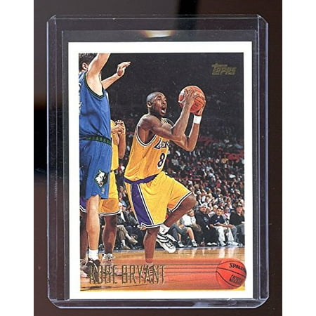 1996-97 Topps #138 Kobe Bryant Lakers Rookie Card (Best Kobe Bryant Rookie Cards)