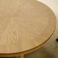 thumbnail image 3 of Steve Silver Rylie Dining Table, Natural Finish, 3 of 9