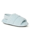 thumbnail image 3 of Dearfoams Kids Lulu Pile Slide with Elastic Band Slippers, 3 of 6