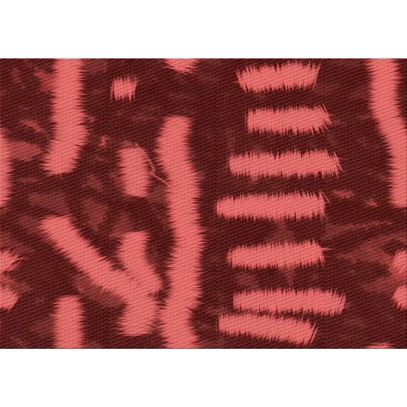 Ahgly Company Indoor Rectangle Patterned Crimson Red Area Rugs, 5' x 8'
