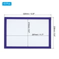 thumbnail image 2 of Unique Bargains A4 Magnetic Sign Holder, 8 Pack Magnetic Display Frame Self-Adhesive Picture Frame for Refrigerator, Blue, 2 of 7