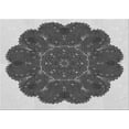 thumbnail image 1 of Ahgly Company Machine Washable Indoor Rectangle Transitional Silver Gray Area Rugs, 2' x 3', 1 of 7