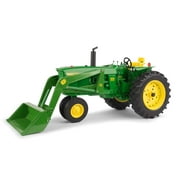 Angle View: 1/16 John Deere Prestige Collection 4020 w/ 48 Loader Toy - LP71706
