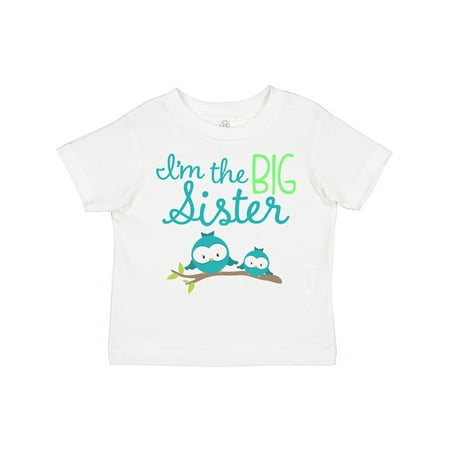 

Inktastic I m the Big Sister Gift Toddler Toddler Girl T-Shirt