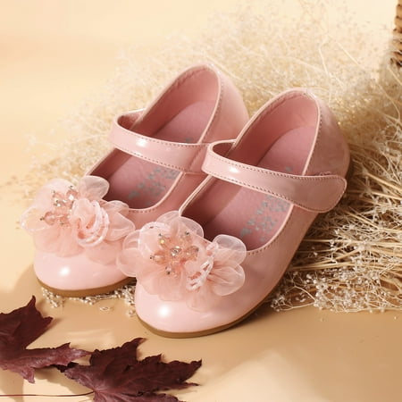 

kpoplk Sandals For Baby Summer 2022 New Crystal Designer Princess Shoes Beautiful Kids Girls Shoes Casual Toddler Walking Shoes(Pink)