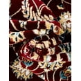 thumbnail image 5 of Unique Loom Narenj Collection Area Rug - Leeds (7' 10" x 10' Rectangle Burgundy/Beige), 5 of 6