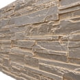 thumbnail image 3 of Ekena Millwork 48 5/8"W x 24 3/4"H x 1 1/4"D Cascade Stacked Stone, EverStone Faux Stone Siding Panel, Cannondale, 3 of 11