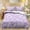 Lavender Daisy, variant on ZIATUBLES Lavender Daisy Print Twin Size Duvet Cover Set, 3 Pieces Soft Cozy Bedding, 1 Duvet Cover & 2 Pillowcases, Easy Care Lightweight Bedding for All Season, Chic Modern Decor