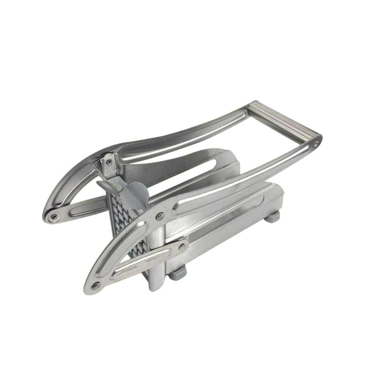 Stainless Steel 2-Blade French Fry Potato Cutter, No-Slip Suction Base,  Perfect for use with Air Fryer