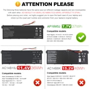 AP16M5J Laptop Battery for Acer Aspire 1 A114-31 A114-32 Aspire 3 A314-31 A314-32 A314-41 A315-21 A315-21G A315-22 A315-31 A315-32 A315-33 A315-41 A315-51 A315-53 A315-53G 2ICP4/80/104