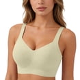 thumbnail image 2 of Kukoosong Sports Bras for Women Fashion Women's Push Up No Underwire Bra Comfy Soft Buttery Yoga Bralette Everyday Sport Tshirt Brassiere, Sizes 4XL, 2 of 7