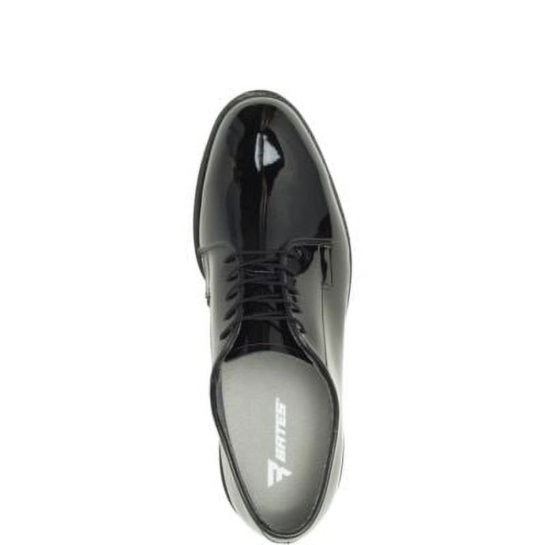 Bates High Gloss Leather Sole Oxford Men 13 Black - Walmart.com display picture 3