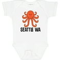 thumbnail image 3 of Inktastic Seattle Octopus Washington Vacation Boys or Girls Baby Bodysuit, 3 of 5