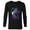 Black, variant on Marvel Spider-Man: Across the Spider-Verse Miles and Gwen - Long Sleeve T-Shirt for Men - Customized-White