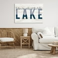 thumbnail image 3 of Stupell Industries Wake at Lake Rustic Text & Numbers Painting Wrapped Canvas Art Print Wall Art, 45 x 30, 3 of 8