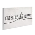 thumbnail image 3 of Eat Sleep Ski Repeat Phrase Rustic Winter Sports 17 in x 7 in Framed Drawing Art Print, by Stupell Home Décor, 3 of 5
