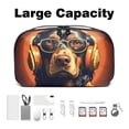 thumbnail image 3 of Dog Travel Organizer Waterproof Oxford Cloth Storage Pouch for Small Electronics, Hard Drive, and Cable Bag, 3 of 6