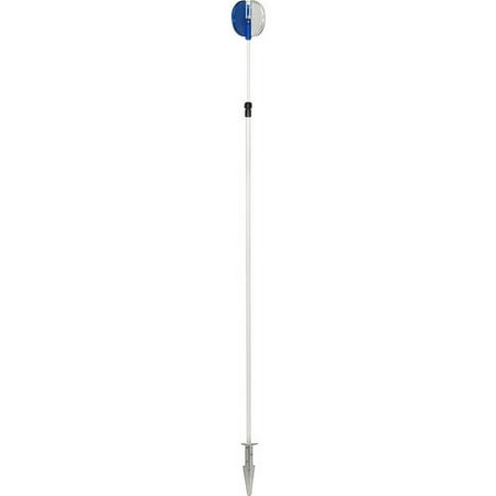 NuVue Reflective Telescopic Driveway Marker, Blue and White