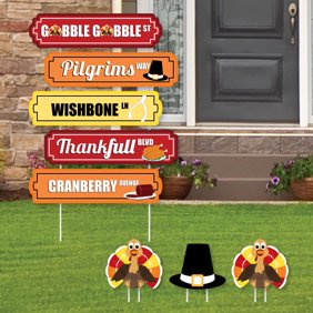 Happy Turkey Day Thanksgiving Decorations Happy Thanksgiving