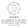thumbnail image 4 of Corkcicle Triple Insulated Coffee Mug with Lid and Handle, Gloss White, 16 oz – Stainless Steel Travel Mug Keeps Beverages Hot for 3+ Hours – Non-Slip, Easy-Grip, Spill-Resistant Tumbler, 4 of 7