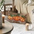 thumbnail image 4 of Sm:)e Pumpkin Fall Pillow Covers 12x20 Inch, Cushion Covers for Sofa Seasonal Home Decor, 4 of 8