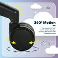 thumbnail image 5 of Serta AirHaven SX1100 All-Mesh Ergonomic Chair with Adjustable Headrest, Gray, 5 of 19