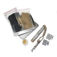 thumbnail image 1 of Kit de iniciación de fuego con pistón de fuego, pistón de fuego de Metal con tela de carbón, preparadores de supervivencia para campistas para acampar al aire libre, 1 of 8